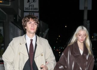 Anya Taylor-Joy and Malcolm McRae Do His and Hers Trench Coats