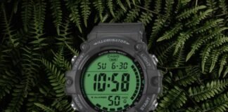 Casio watches with colorful digital display on the way to Europe