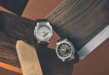 New Casio G-Shock metal bezel watches with crosshatch dial launch