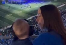 Eminem’s Grandson Watches Him Perform at Thanksgiving Day Halftime Show