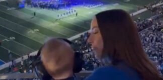 Eminem’s Grandson Watches Him Perform at Thanksgiving Day Halftime Show