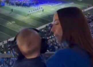 Eminem’s Grandson Watches Him Perform at Thanksgiving Day Halftime Show