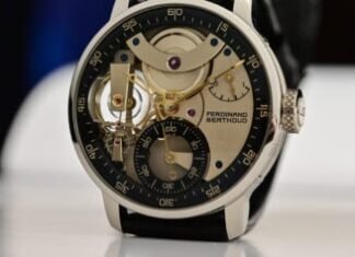 First Look – The Ferdinand Berthoud Chronometre FB 3SPC for
Seddiqi’s 75th Anniversary