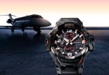 Casio’s Gravitymaster pilot watches with night-cockpit theme and triple layer dial are 40% off right now