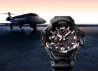 Casio’s Gravitymaster pilot watches with night-cockpit theme and triple layer dial are 40% off right now