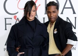 A$AP Rocky Accepts His Style Icon Award—With Rihanna!—at the 2025 CFDA Awards