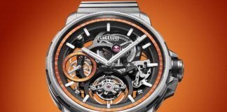 Angelus’ new tourbillon watch is big, bold and orange – but you won’t get one