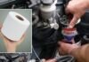 Why Not Filter Your Car’s Oil With A Roll Of Toilet Paper?