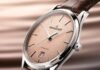 Jaeger-LeCoultre adds copper-toned grained dials to the
Master Ultra Thin Date and Moon models