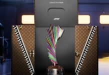 Louis Vuitton Unveils a Bespoke Trophy Trunk for the Formula 1 Las Vegas Grand Prix 2025