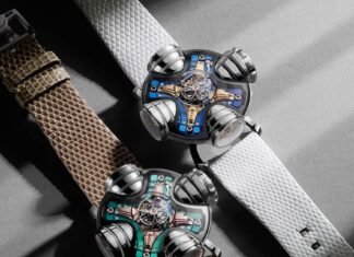 MB&F HM11 Art Deco: two limited editions inspired by
1930s cityscapes
