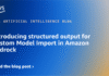 Introducing structured output for Custom Model Import in Amazon Bedrock