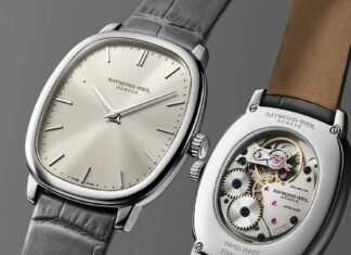 Raymond Weil Toccata Heritage: refined elegance in an oval
case