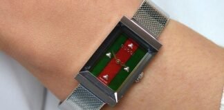 I’m obsessed with Gucci’s Cartier Tank alternative – it’s a much cheaper square watch