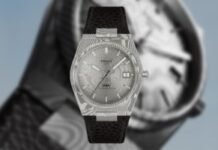 Tissot Forges Ahead with the PRX 38 mm in Damascus
Steel