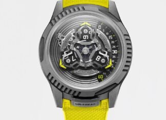 Urwerk x Ulysse Nardin UR-FREAK: a new collaborative take on
the Freak concept