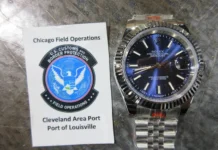 U.S. Customs seizes $1.3 million in counterfeit Rolex watches at Port of Louisville