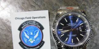 U.S. Customs seizes $1.3 million in counterfeit Rolex watches at Port of Louisville