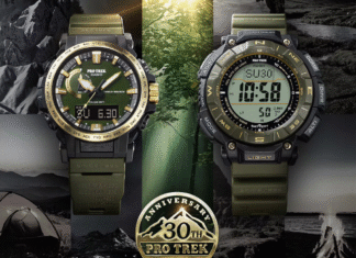 New Casio Pro Trek 30th anniversary watches with gold accents unveiled
