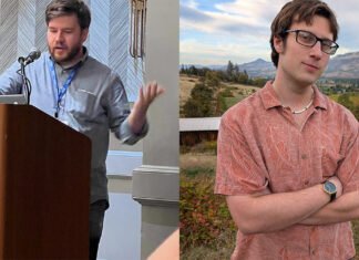 Graduate, current student present SOU research at AI conference