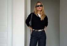 You Can Wear Jeans With Anything, But It’s Actually This “Boring” Item That Makes Them Look Polished