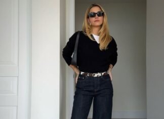You Can Wear Jeans With Anything, But It’s Actually This “Boring” Item That Makes Them Look Polished