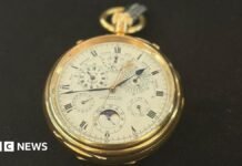 Coventry pocket watch from 1907 sets world record in Swiss sale