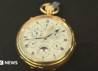 Coventry pocket watch from 1907 sets world record in Swiss sale