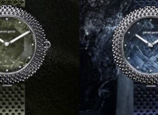 Introducing – The Gérald Genta Gentissima Oursin Goes Bold,
With a 41mm Case and Meteorite Dials