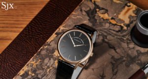 Hands On: A. Lange & Söhne’s Saxonia Thin Onyx is
German Formal