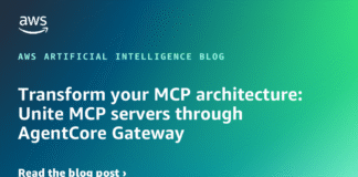 Transform your MCP architecture: Unite MCP servers through AgentCore Gateway