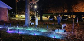 Being the light: Manchester church adding to glow this Christmas season