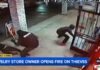 Wild video shows how pistol-packing store owner sent crew of masked…