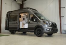 This Bespoke, Modern Camper Van Looks and Feels Like a Luxurious Studio Apartment