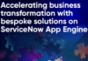 Bespoke solutions on ServiceNow App Engine