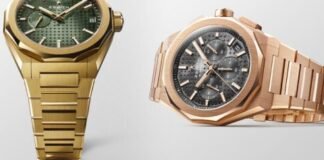 Introducing – Zenith Applies the Full-Gold Midas Touch to
Selected Defy Skyline Models