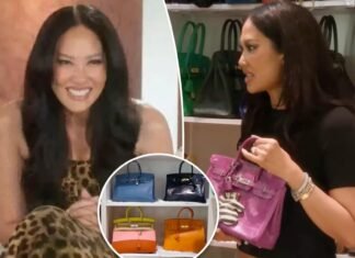 Kimora Lee Simmons shows off collection of rare Chanel bags, 5-figure…