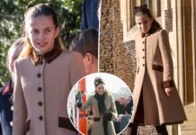 Princess Charlotte steps out in mini replica of mom Kate…