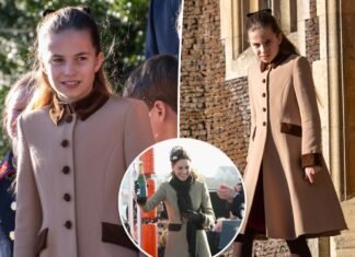 Princess Charlotte steps out in mini replica of mom Kate…