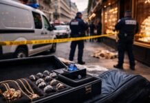 Paris jewelry attack: €150,000 sapphire stolen