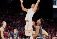 Dayton soars past North Florida 84-61 as Obi Toppin watches
