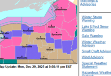 UPDATE: Wind advisory continues until 7 a.m. in 3 GLOW counties