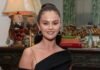 Selena Gomez Styles an Asymmetric Little Black Dress With Tacori Diamond Jewelry