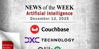 Artificial Intelligence News for the Week of December 12; Updates from Couchbase, DXC Technology, Qlik & More
