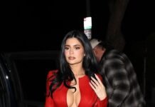 Kylie Jenner Gives “Jeans and a Nice Top” a Festive Twist