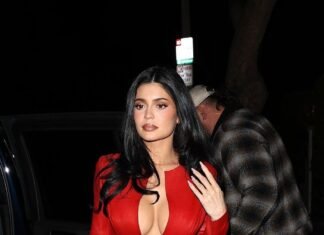 Kylie Jenner Gives “Jeans and a Nice Top” a Festive Twist