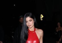 In Santa Red Latex, It’s a Very Kylie Jenner Christmas