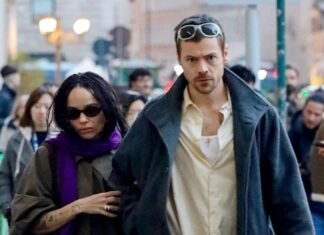 Zoë Kravitz and Harry Styles Punch Up Their Subdued Couple Style
