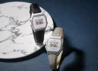 New Casio digital watches with leather straps on the way