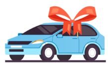 Put a bow on it: The power of the ridiculous car ad driveway moment